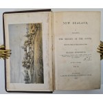 HURSTHOUSE Charles - NEW ZEALAND, THE BRITAIN OF THE SOUTH - tomy I-II, wyd. 1857