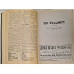 KSIĘGA ADRESOWA POLSKI (W. Z W. M. GDAŃSKIEM) DLA HANDLU, PRZEMYSŁU, RZEMIOSŁ I ROLNICTWA 1926/27, Varsovie [1927],