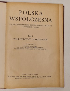 COOL POLAND Volume I - Warsaw Province Published 1938 Illustrations