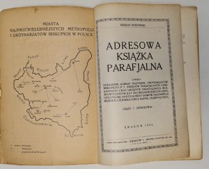 BOROWSKI Marian - ADRESOWA KSIĄŻKA PARAFIALNA Wyd. 1932