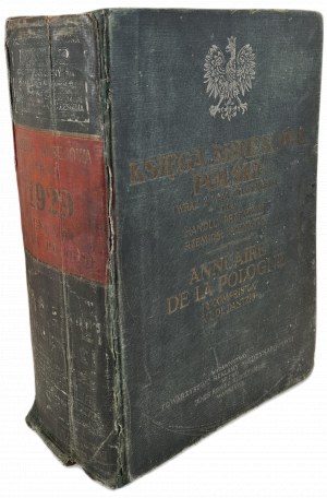 KSIĘGA ADRESOWA POLSKI (WRAZ Z W. M. GDAŃSKIEM) DLA HANDLU, PRZEMYSŁU, RZEMIOSŁ I ROLNICTWA 1929.