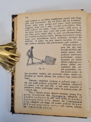 KRAMSZTYK Stanisław - WIADOMOŚCI POCZĄTKOWE Z FIZYKI, książeczka 1 z 61 rycinami