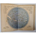 ATLASIK ASTRONOMICZNY z kolorowymi rycinami na tablicach