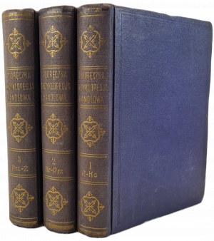PODRĘCZNA ENCYKLOPEDIA HANDLOWA Svazky I-III Vydání 1931