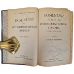 JAWORSKI, WRÓBLEWSKI - KOMENATRZ DO KODEKSU CYWILNEGO Tom III OPRAWA JAHODY Wyd. 1904