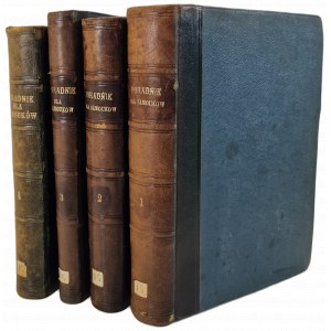 PORADNIK DLA SAMOUKÓW cz. 1-4 wyd. 1901-1902