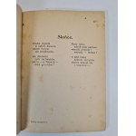 KŁONIECKI Edward - KWIATY MŁODOŚCI WIERSZE - DEDYKACJA AUTORA, wyd. 1933