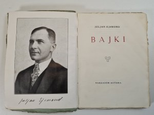 EJSMOND Juljan - BAJKI, cover drawn by Stefan Norblin. Published 1927