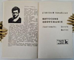 BARAÑCZAK Stanislaw - SZTUCZNE ODDYCHANIE, illustrated by Dorota Martini