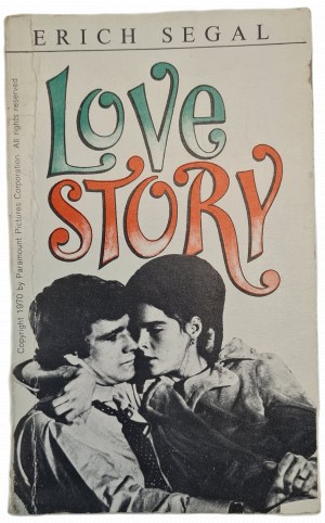 SEGAL Erich - LOVE STORY, 1972 Edice 1