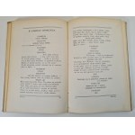 WYSPIAŃSKI Stanisław - ACHILLEIS Sceny dramatyczne, 1ère édition de 1903.