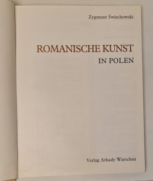 Swiechowski Zygmunt - Romanische Kunst in Polen (Roman art in Poland) ILLUSTRATIONS