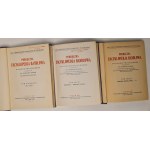 PODRĘCZNA ENCYKLOPEDJA HANDLOWA Tomy I-III Wyd. 1931