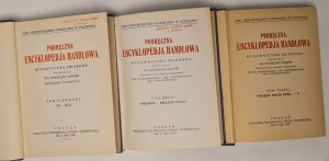 PODRĘCZNA ENCYKLOPEDIA HANDLOWA Svazky I-III Vydání 1931