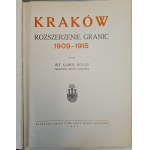 ROLLE Karol - EXTENSION DES FRONTIÈRES DE KRAKOW 1909-1915 reliure de l'usine Robert Jahoda