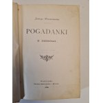 CHRZĄSZCZEWSKA Jadwiga - POGADANKI z DZIEĆMI, wyd.1896
