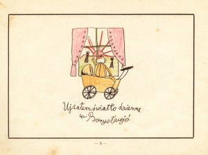 MAKŁOWICZ Jozef - Diary of little Lynx, drawings by St. Bober. 