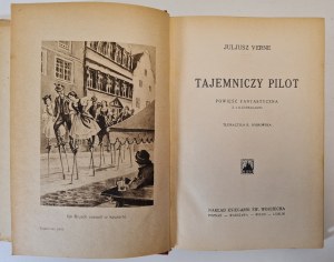 VERNE Julius - THE SECRET PILOT A Fantastic Novel with 5 illustrations.