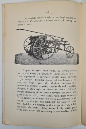 SZYMAŃSKI Adam - HOW TO SOW, so that both human labor and grain do not go in vain? Published 1894 Illustrations
