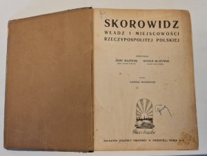 MAJEWSKI J. BŁAŻYŃSKI W. - SKOROWIDZ WŁADZ I MIEJSCOWOŚCI RZECZYPOSPOLITEJ POLSKIEJ