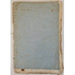 O MYCIU AND STRZYŻY OWIEC Wyd. Warszawa 1829