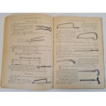 1934 CENÍK NÁŘADÍ W. GARNUSZEWSKÉHO Zahradnické nástroje a přístroje ve Varšavě