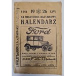 1926 XXVI. PRO AMBULANTNÍ KALENDÁŘ.