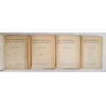 ORŁOWSKI Antoni KROGULEC - ENCYKLOPEDJA HUMORU I SATYRY POLSKIEJ tom 1-4, wyd.1914