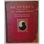 DICKENS Charls - Mr PICKWICK Pages from The Pickwick Papers illustrated in colour by Frank Reynolds