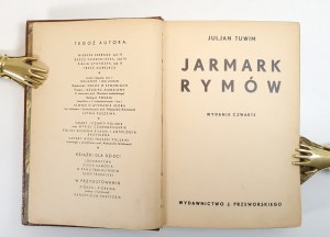 TUWIM Julian - JARMARK RYMÓW wyd.1938
