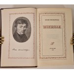 MICKIEWICZ Adam - WIERSZE Wyd. Czytelnik 1976 reliure en cuir