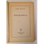 SZPALSKI Karol - PÓŁSŁÓWKA Wydanie 1