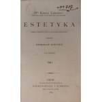 LEMCKE Karol - ESTETYKA Tom I-II w 1 woluminie Lwów 1874