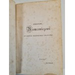 MICKIEWICZ Adam - [Poezye ... T. 7]: Poezye Lorda Byrona tłumaczone. Giaur przez ..., Korsarz przez Edwarda Odyńca. Wydanie Alexandra Jełowickiego. Paryż 1835.