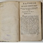 Kawalewski Konrad - Rok IV Kazań Rożnych (...) reformata. T. 2. Przemyśl 1826