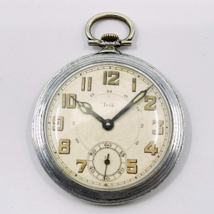 Trib-Taschenuhr im Art-Déco-Stil