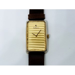 Men's Guillaume Swiss Made mechanical gold-plated watch