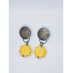 Grazyna Bieganik resin earrings