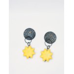 Grazyna Bieganik resin earrings