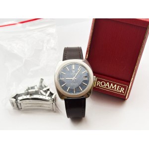 Roamer Searock Automatic Granatowa Tarcza Oryginalne pudełko i bransoleta