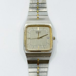 Seiko men's quartz watch with original bracelet
