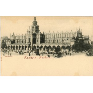 Kraków - Sukiennice, ok. 1900.