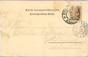 Kraków - Zamek Królewski, 1899.