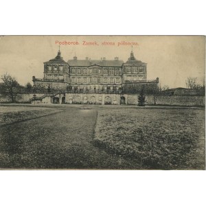 Podhorce - Château, côté nord, vers 1905.