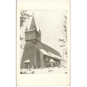 Orawka - Church dedicated to St. John the Baptist, circa 1920.