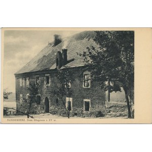 Sandomierz - Maison Dlugosz du XVe siècle, vers 1930.