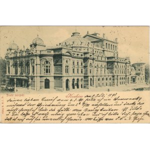 Kraków - Teatr Miejski, 1898.