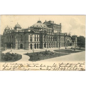 Krakow - City Theater, 1904.