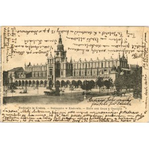 Krakow - Cloth Hall, 1902.
