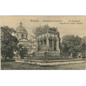 Wilanów - Sarcophage du comte Potocki, vers 1915.